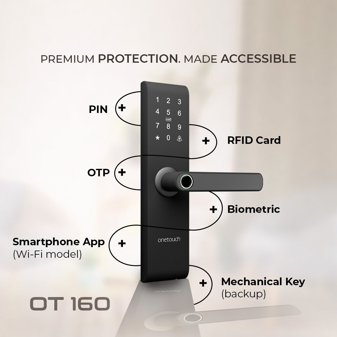 OT160 Smart Digital Door Lock for Home
