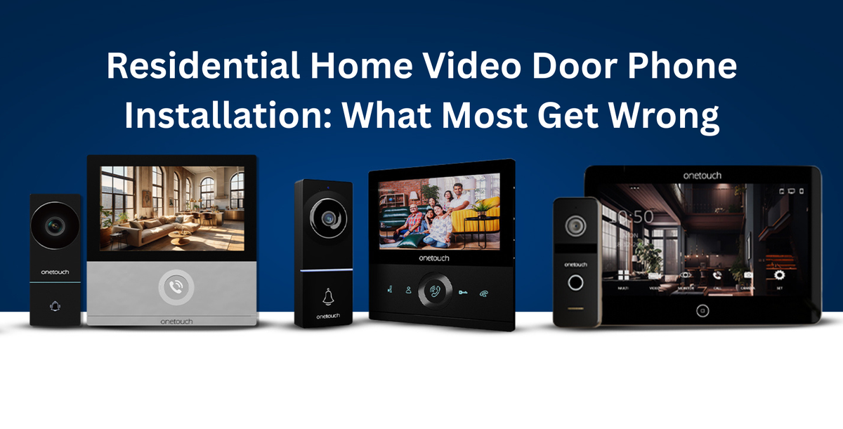 Residential Video Door Phone Installation Guide