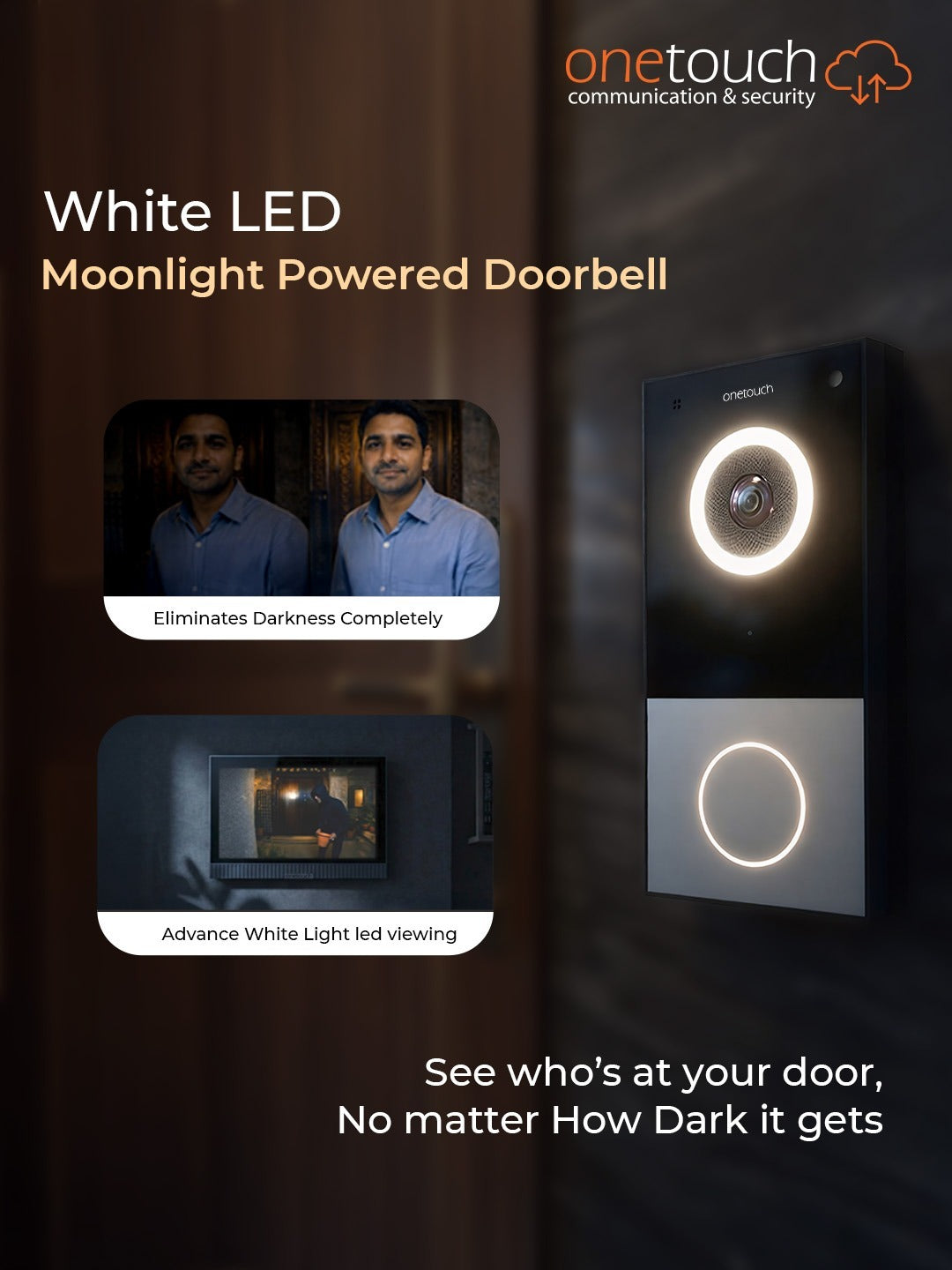 White LED Moonlight — The Doorbell Feature That Finally Solves India's Biggest Home Security Blind Spot