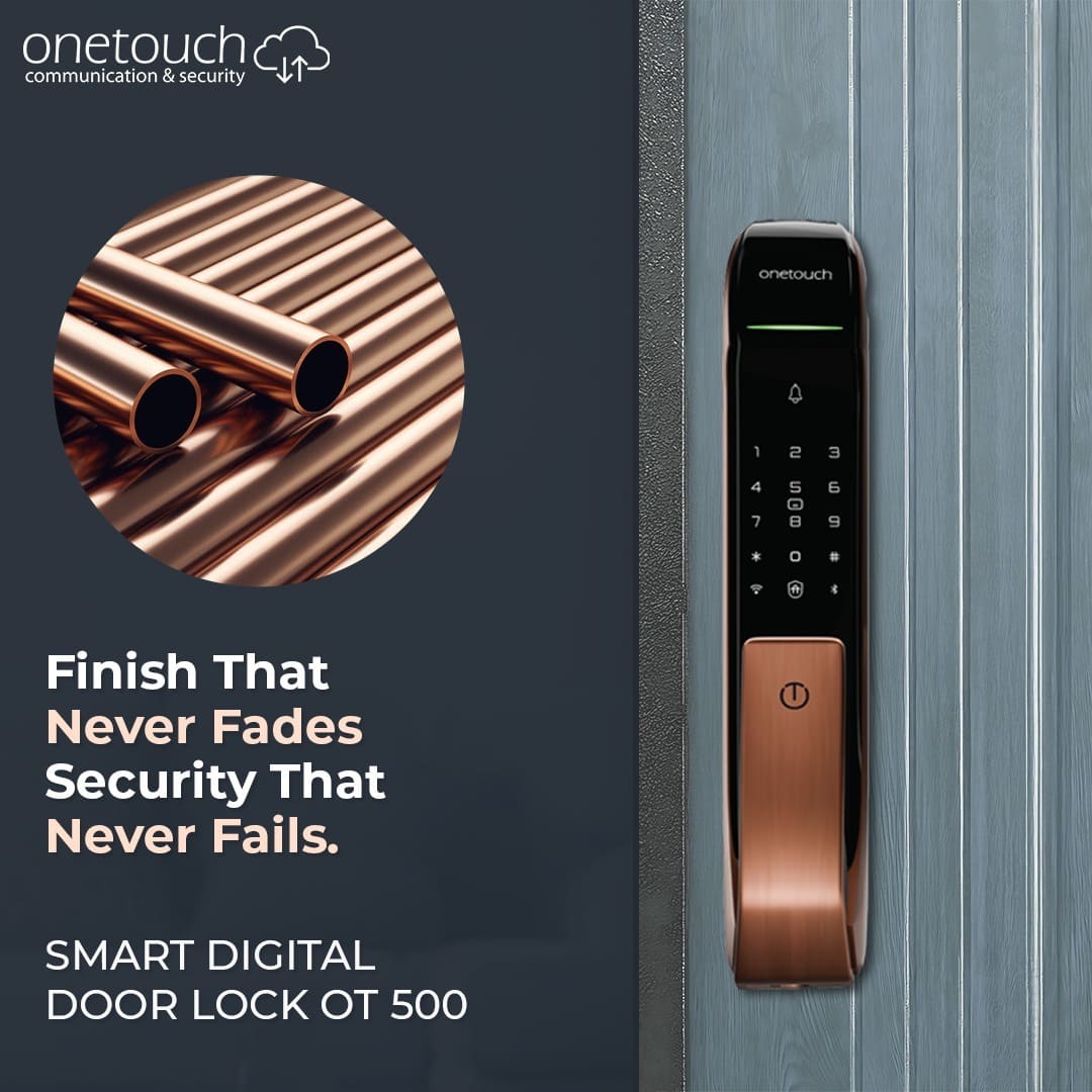 Beyond the Surface: Why Electroplated Aluminium Alloy is the Gold Standard for Digital Door Locks