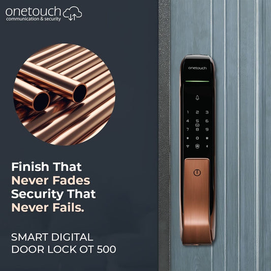 Beyond the Surface: Why Electroplated Aluminium Alloy is the Gold Standard for Digital Door Locks