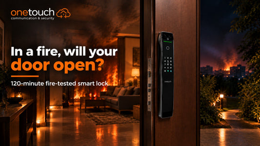 Is Your Smart Lock Fire-Safe? Why Your Home Needs a 120-Minute Fire-Tested Smart Lock