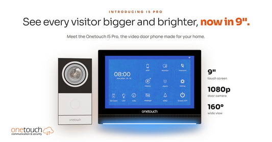 Onetouch I5 Pro: 9 Inch Video Door Phone for Indian Homes